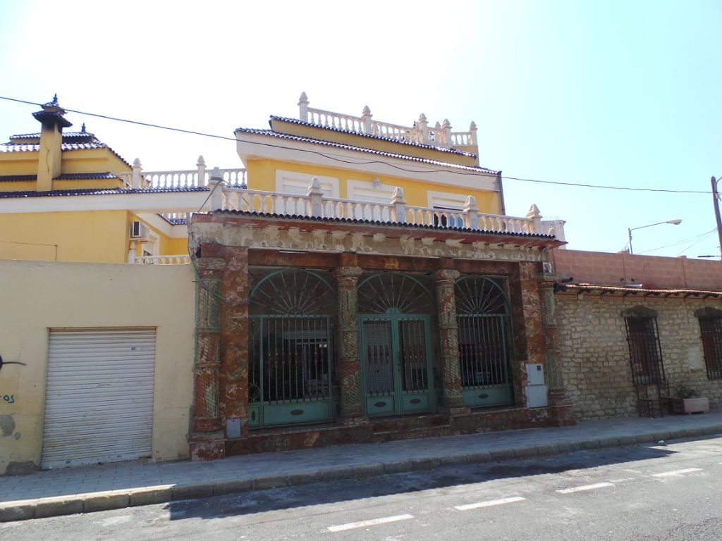 Exterior view of Single-family semi-detached for sale in Alicante / Alacant