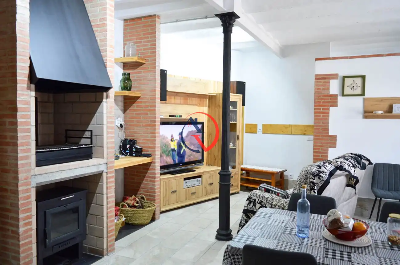 Wohnzimmer von Haus oder Chalet zum Verkauf in Hinojosa del Valle mit Möbliert