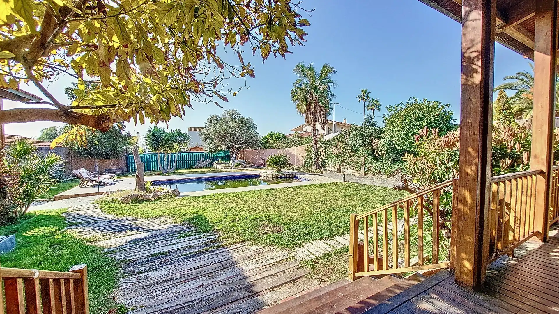 Jardín de Casa o chalet en venta en Calafell con Aire acondicionado, Calefacción y Jardín privado