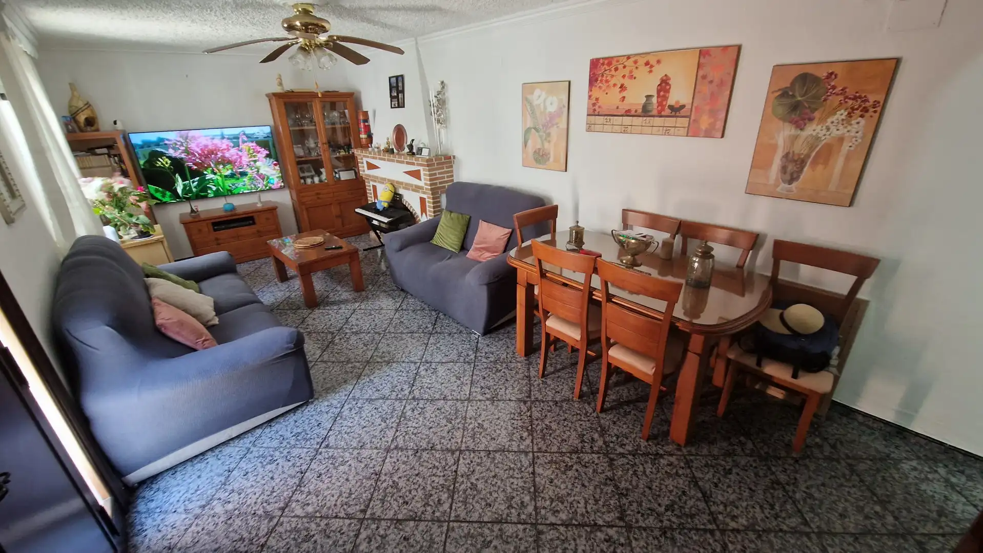 Living room of Houses for sale in Estepona  with Air Conditioner and Terrace