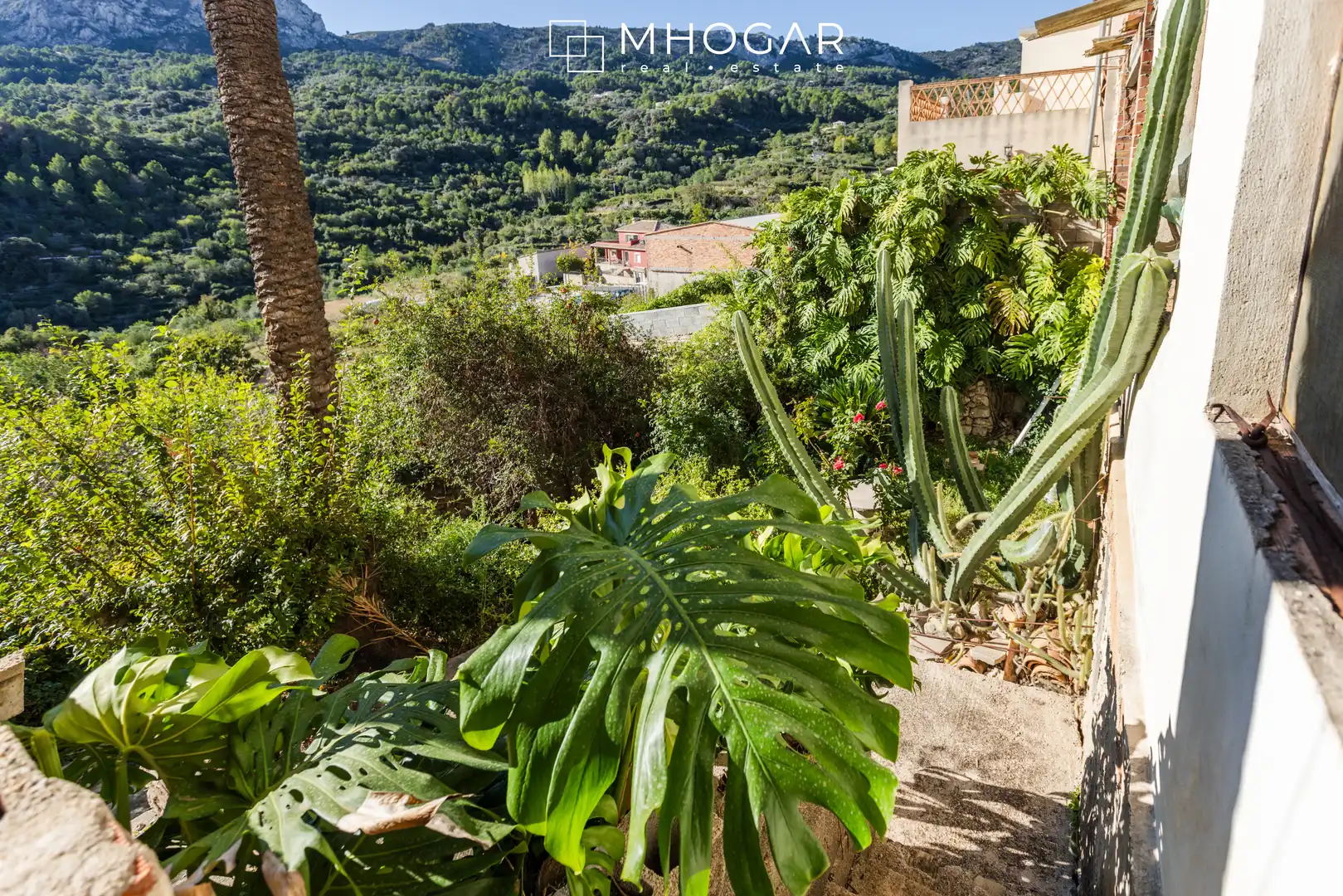Vista exterior de Finca rústica en venta en La Vall de Laguar con Jardín privado, Terraza y Balcón