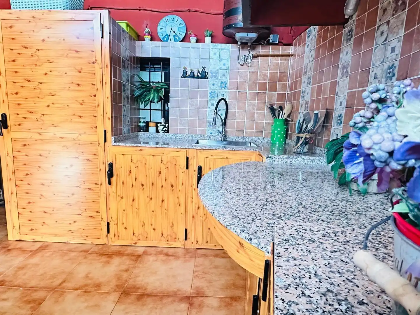 Cuina de Casa o xalet en venda en Ulea amb Aire condicionat, Calefacció i Jardí privat