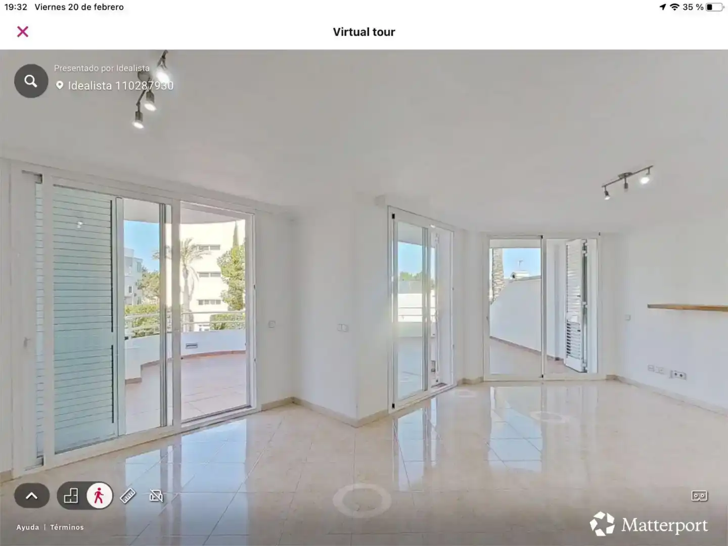 Sala d'estar de Pis en venda en Sant Agustí - Cala de Bou  