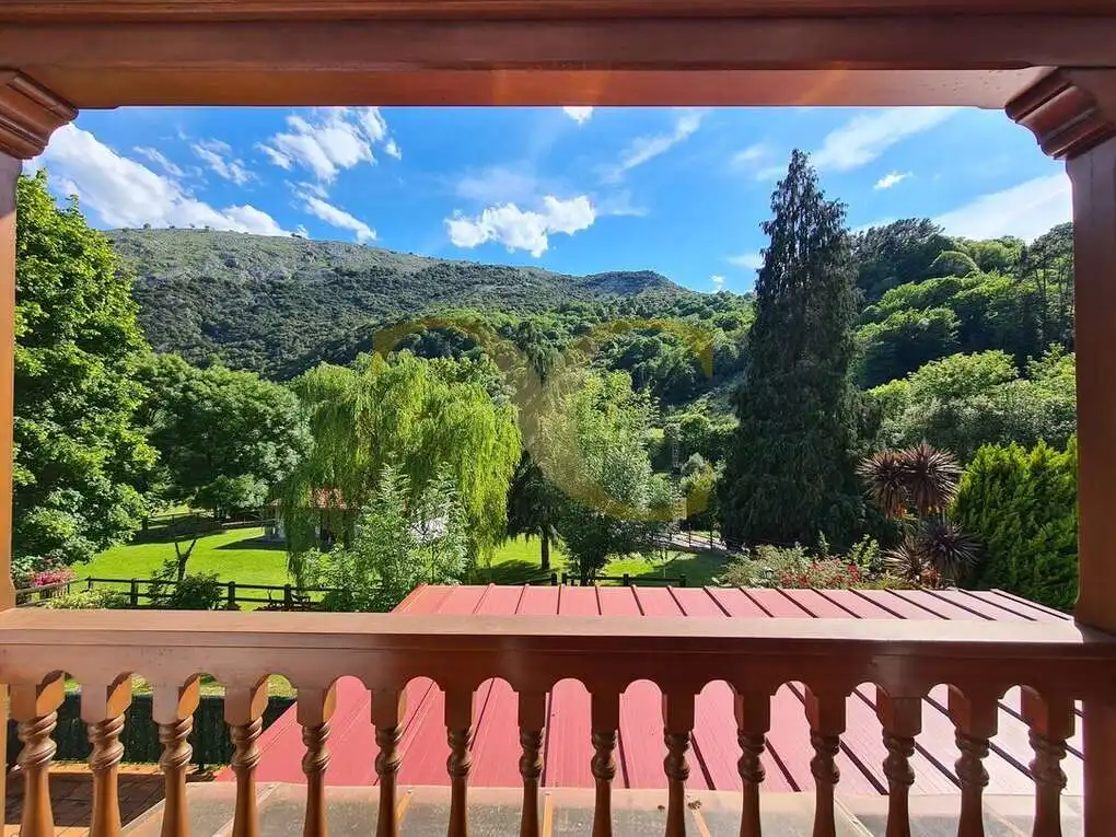 Terrassa de Casa o xalet en venda en Peñamellera Alta amb Calefacció, Jardí privat i Terrassa