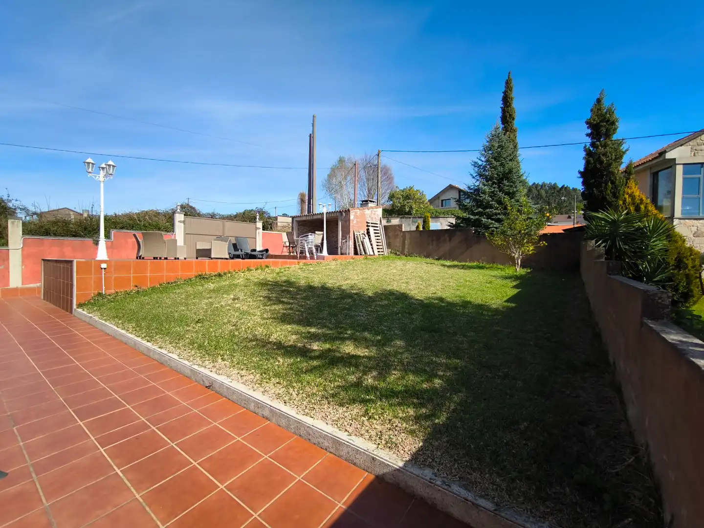 Jardín de Casa o chalet en venta en Meis con Calefacción, Jardín privado y Parquet