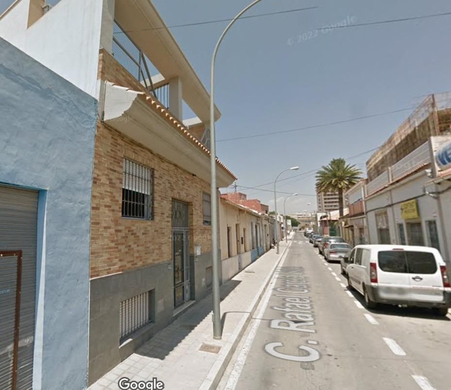 Exterior view of Single-family semi-detached for sale in Alicante / Alacant  with Heating and Terrace
