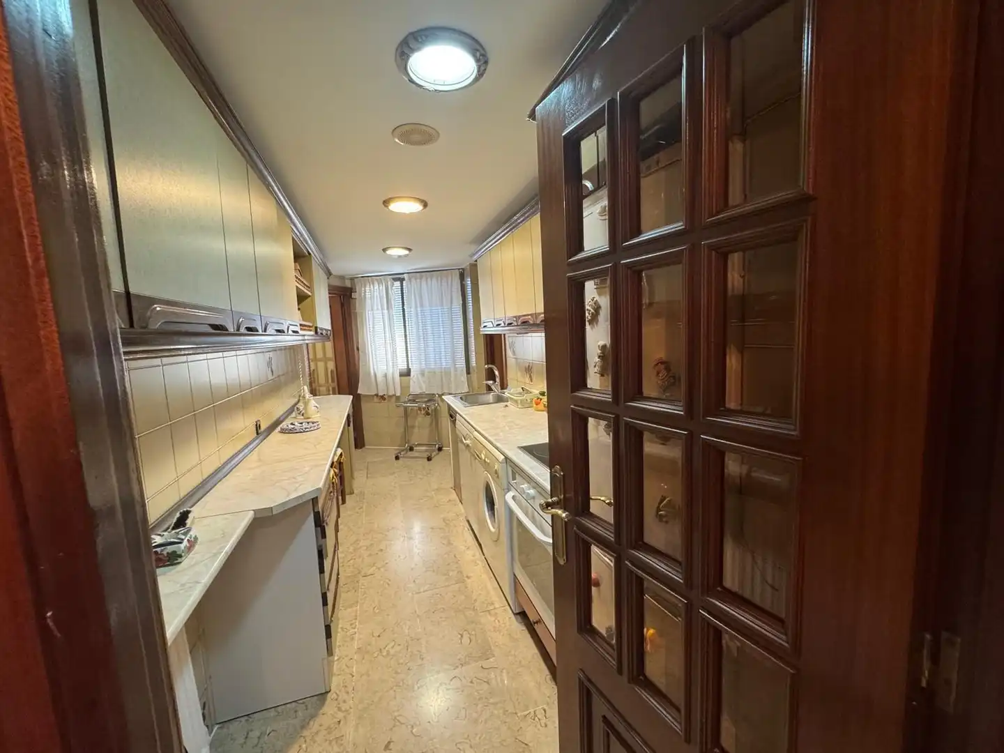 Küche von Wohnung zum Verkauf in Illueca mit Klimaanlage, Heizung und Terrasse