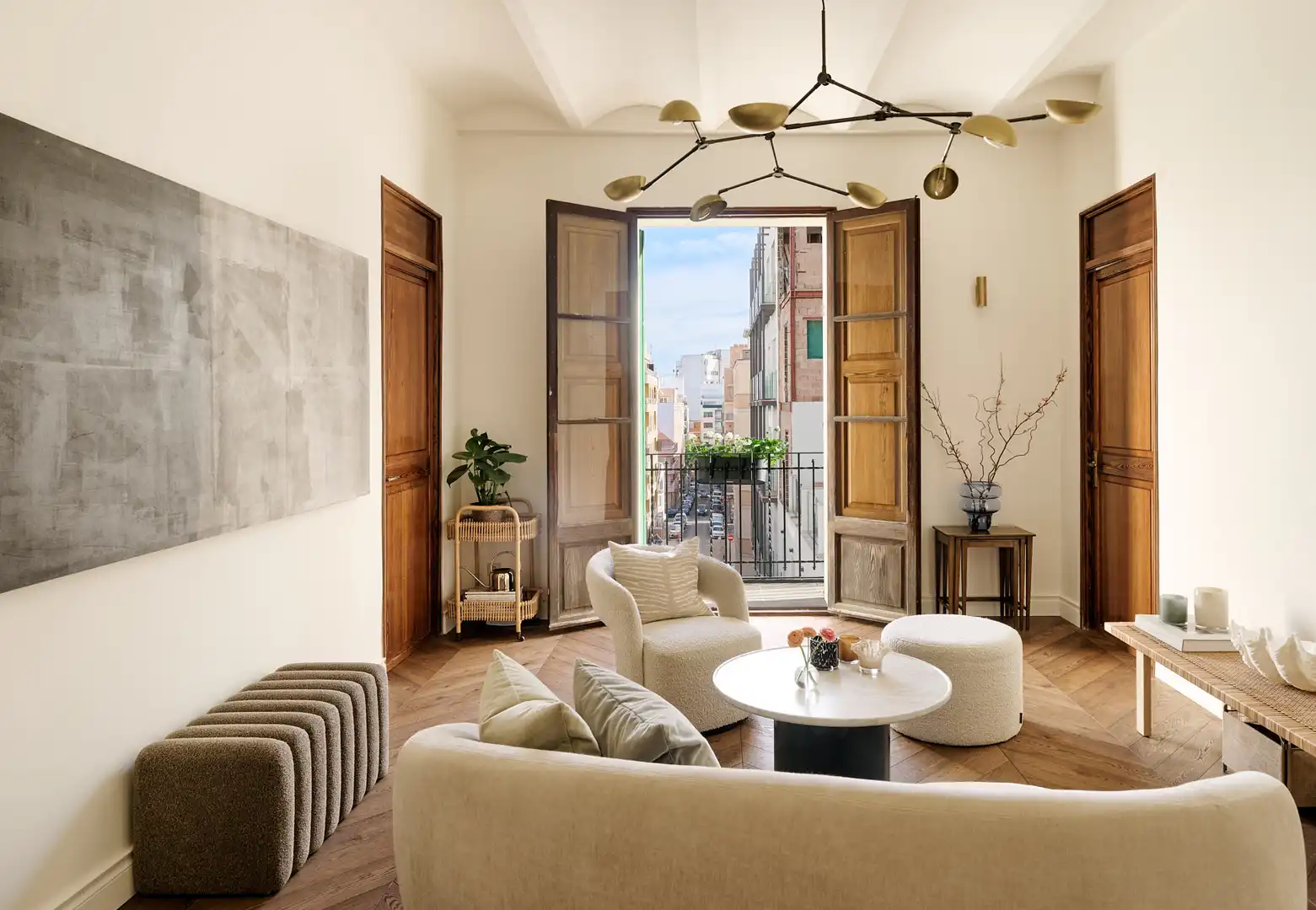 Living room of Flat for sale in  Palma de Mallorca  with Air Conditioner, Heating and Terrace