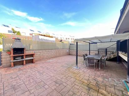 Terrace of Single-family semi-detached for sale in Vilanova i la Geltrú  with Private garden, Terrace and Swimming Pool