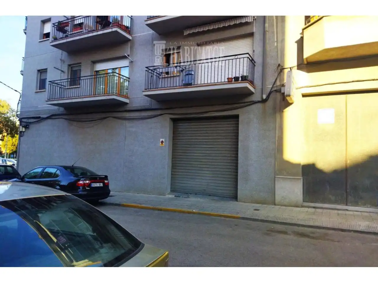 Vista exterior de Garatge en venda en Calldetenes