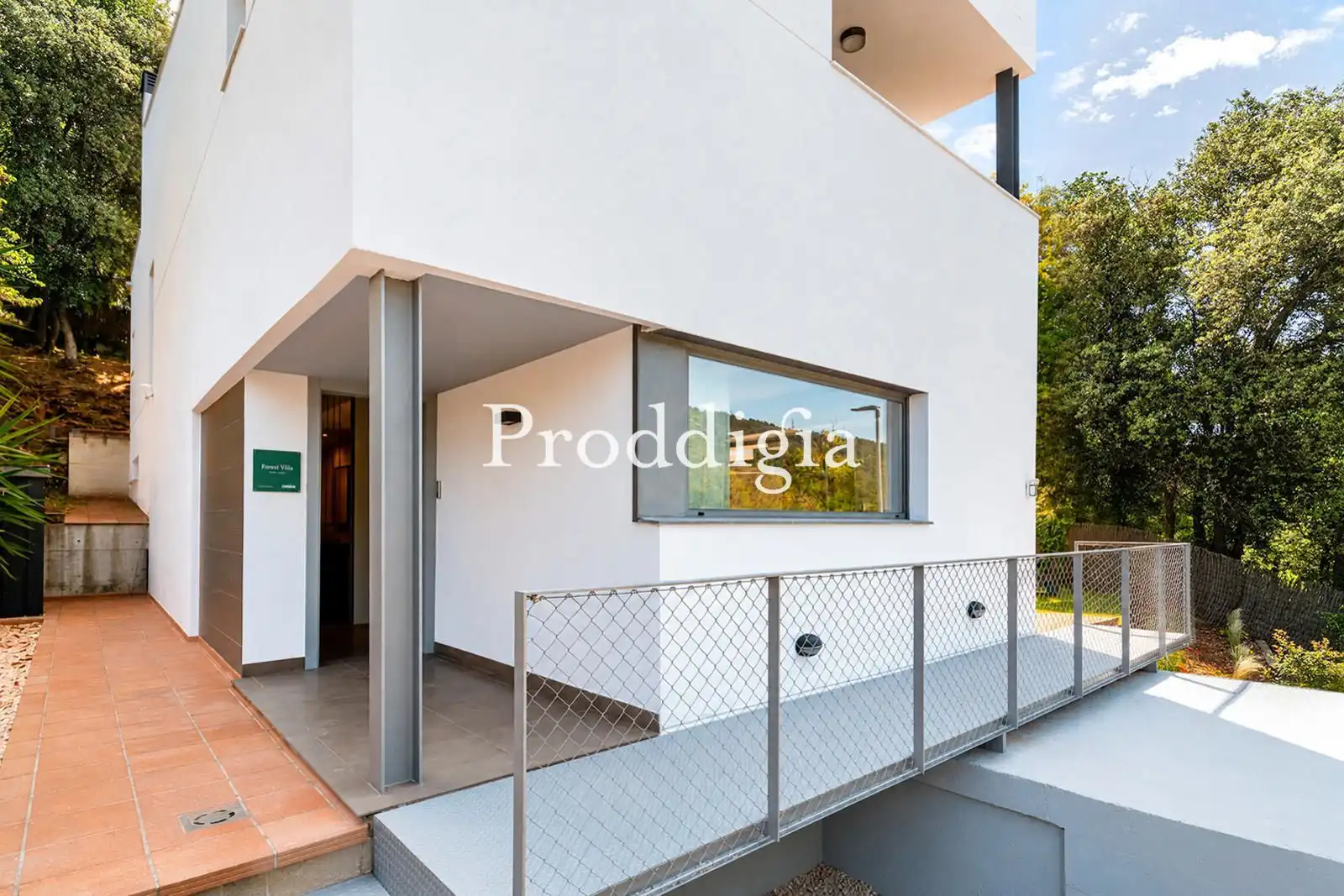 Vista exterior de Casa o chalet de alquiler en Barcelona con Aire acondicionado, Calefacción y Amueblado