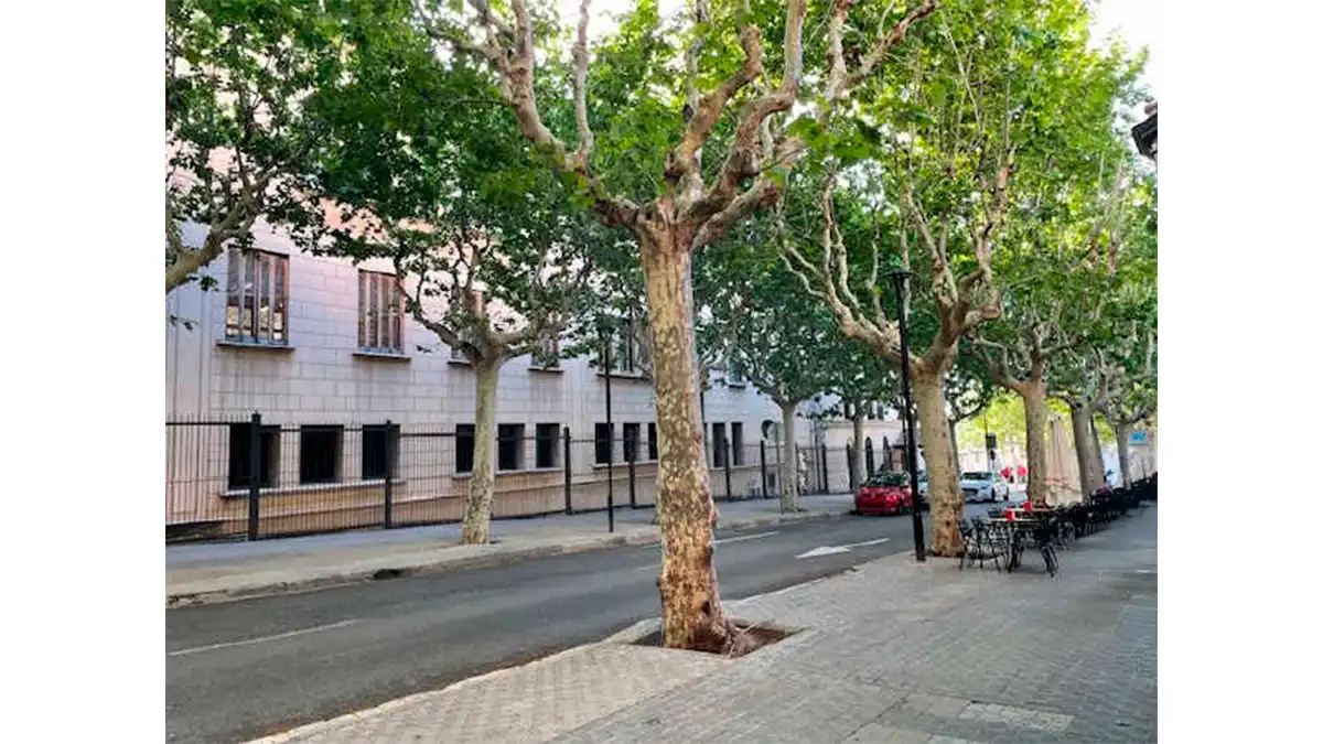 Vista exterior de Oficina en venda en Mataró