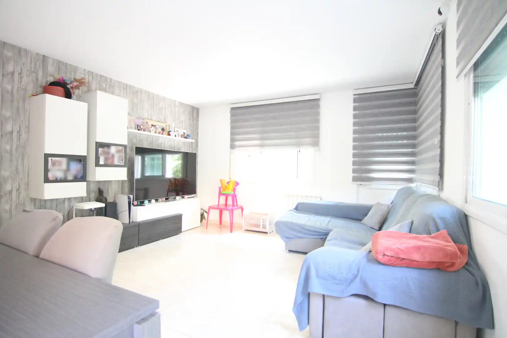 Wohnzimmer von Wohnung zum Verkauf in Olesa de Montserrat mit Klimaanlage, Heizung und Ofen