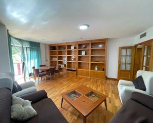 Living room of Flat for sale in  Murcia Capital  with Air Conditioner, Parquet flooring and Storage room