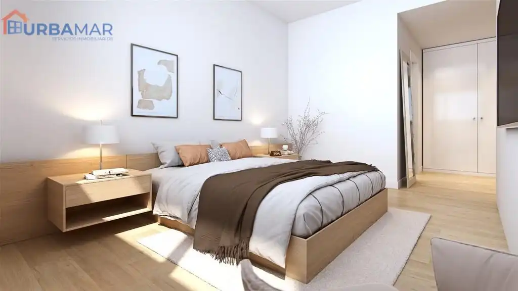 Schlafzimmer von Dachboden zum Verkauf in Leganés mit Klimaanlage, Heizung und Terrasse
