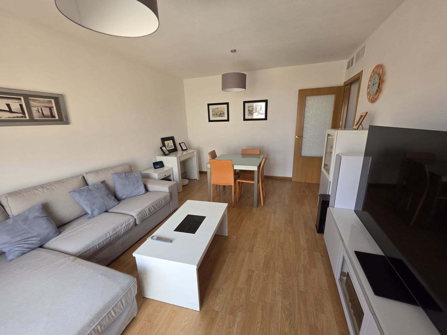 Living room of Flat for sale in Aigües  with Air Conditioner, Heating and Terrace