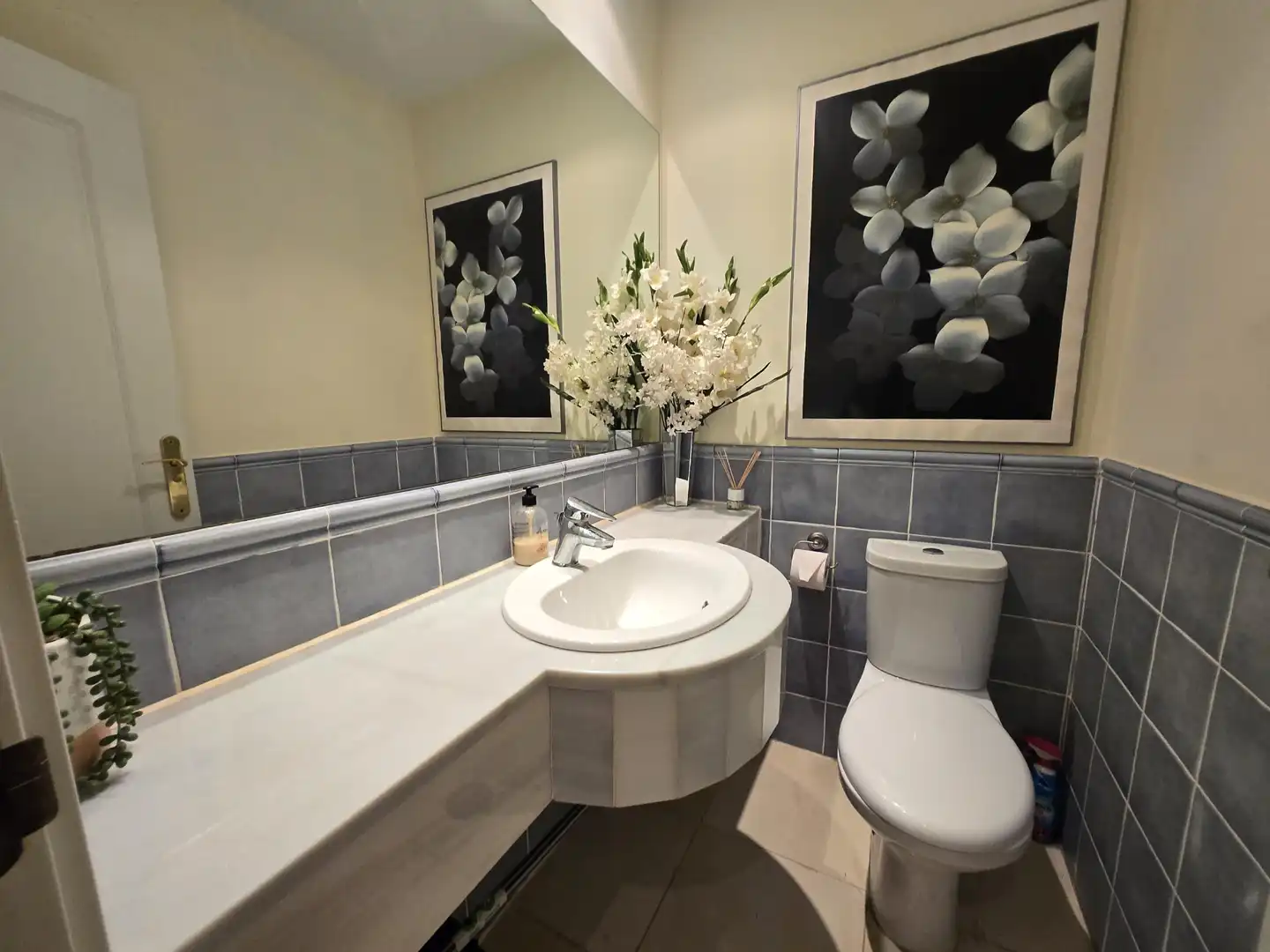 Badezimmer von Wohnungen zum Verkauf in Mojácar mit Klimaanlage, Heizung und Terrasse