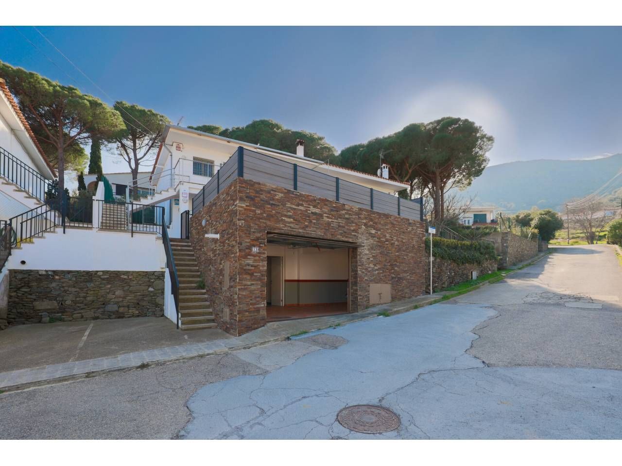 Exterior view of House or chalet for sale in El Port de la Selva  with Air Conditioner, Heating and Parquet flooring