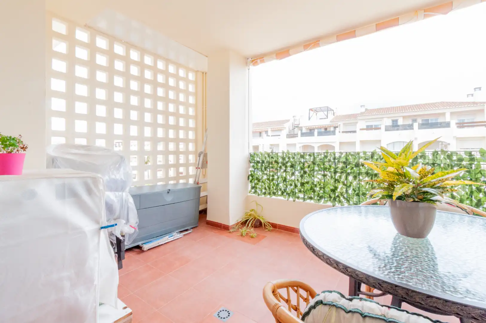 Balcony of Flat for sale in Roquetas de Mar  with Furnished, Oven and Washing machine