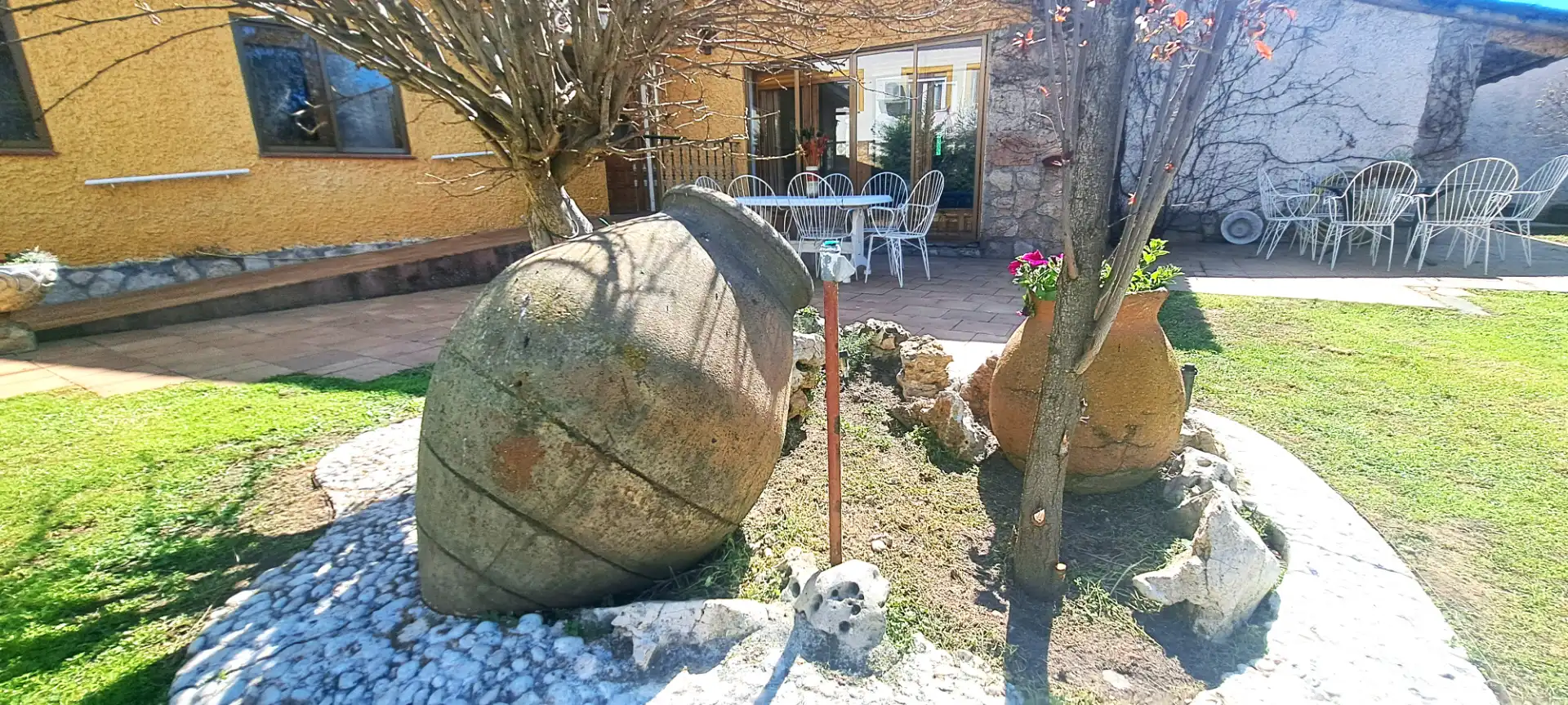 Jardí de Casa o xalet en venda en Talamanca de Jarama amb Calefacció, Jardí privat i Forn