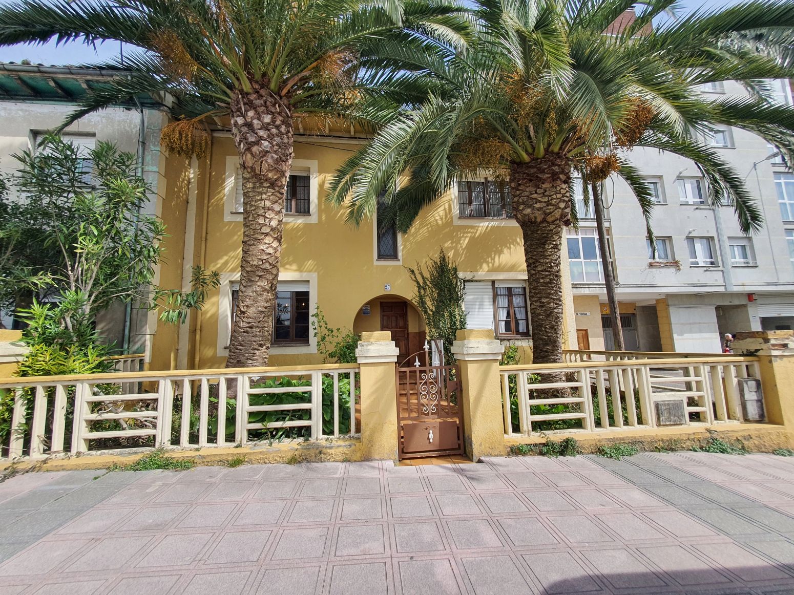 Exterior view of Single-family semi-detached for sale in Siero  with Heating, Storage room and Furnished