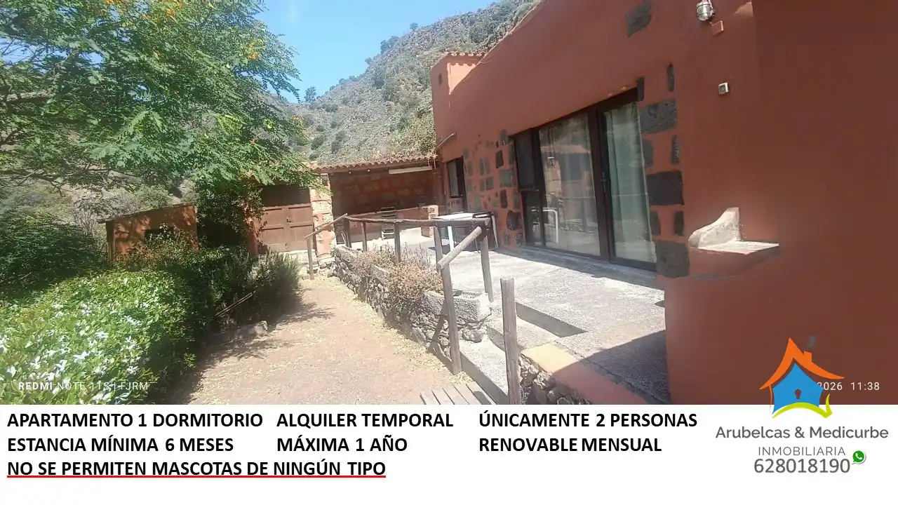 Finca rústica de lloguer en Telde amb Jardí privat, Moblat i Rentadora