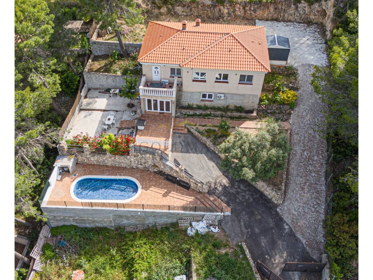 Vista exterior de Casa o chalet en venta en Corbera de Llobregat con Aire acondicionado, Jardín privado y Terraza