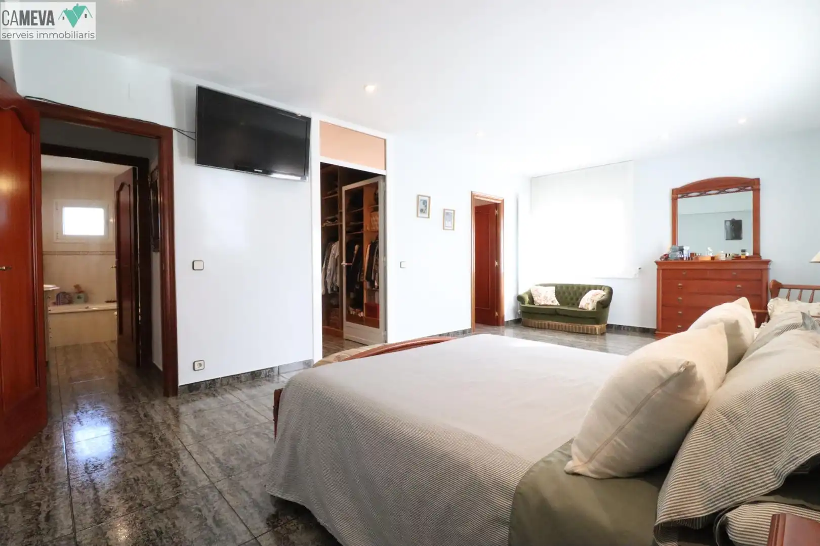 Bedroom of Houses for sale in Terrassa  with Heating, Private garden and Terrace