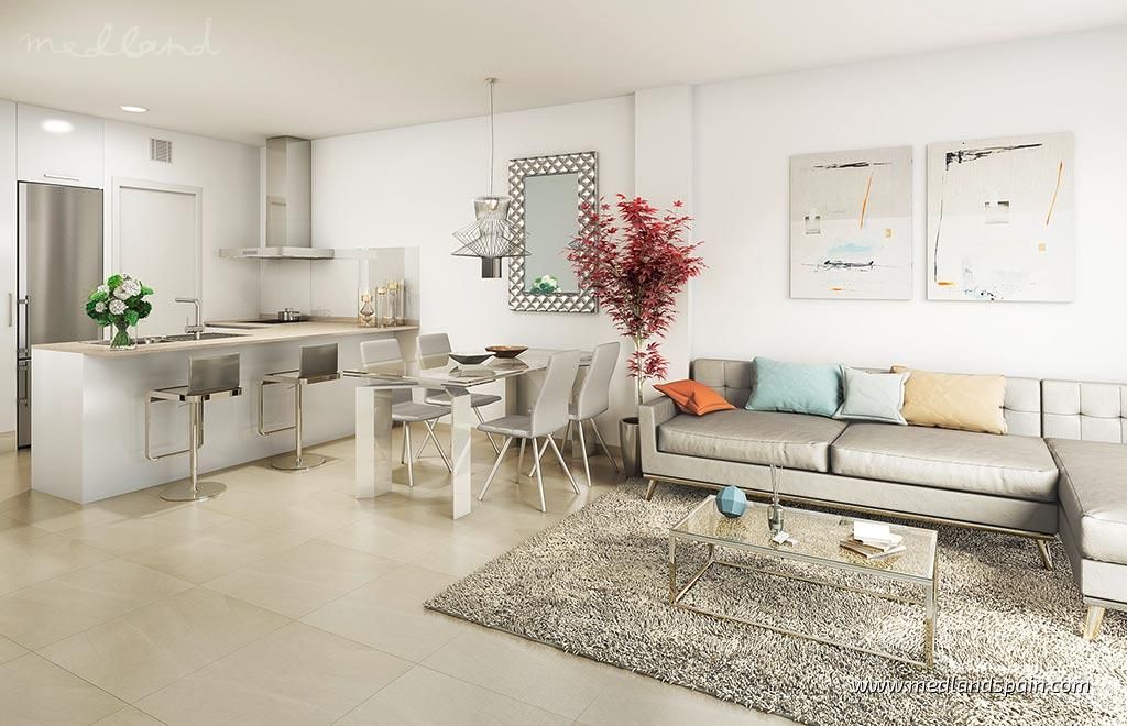 Living room of Apartments for sale in Torrevieja  with Terrace and Community pool