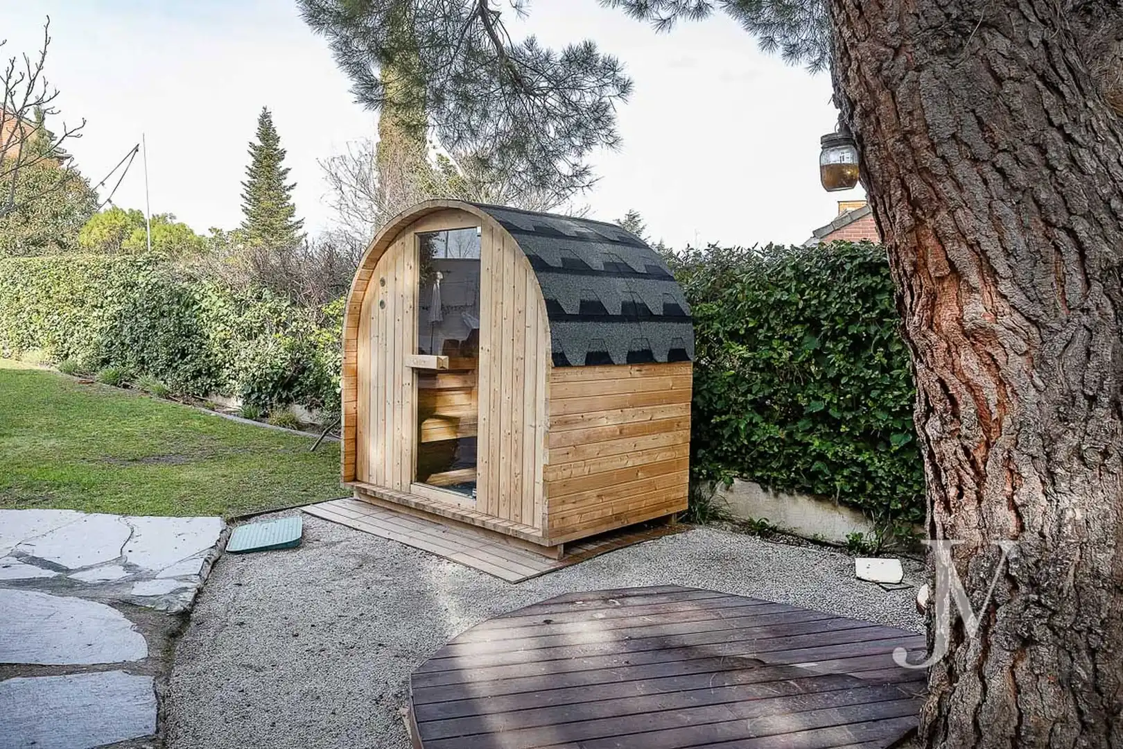 Garden of Detached homes for rent in Pozuelo de Alarcón  with Air Conditioner, Heating and Private garden