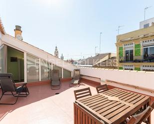 Terrace of Attic for sale in  Valencia Capital  with Air Conditioner, Heating and Terrace