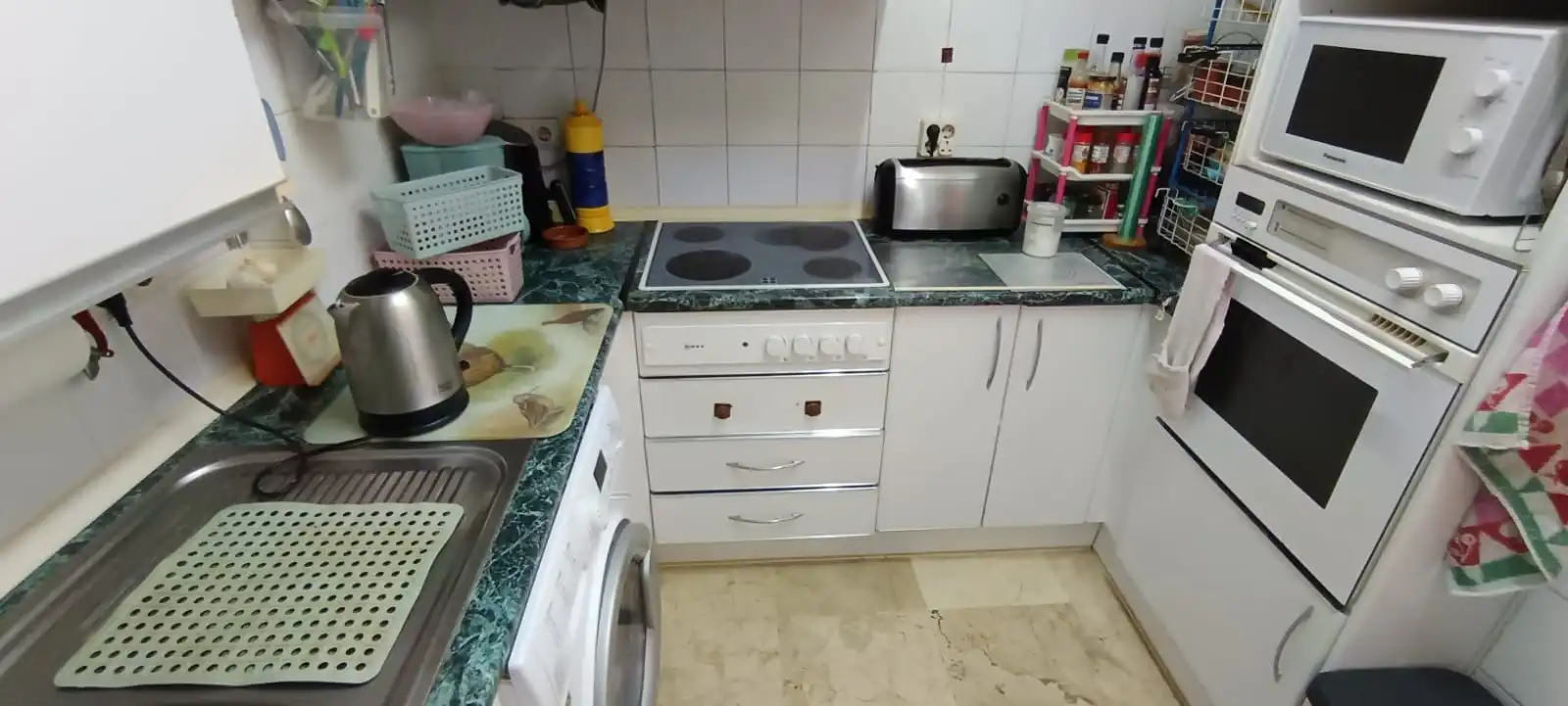 Küche von Wohnung zum Verkauf in Marbella mit Terrasse, Möbliert und Gemeinschaftspool