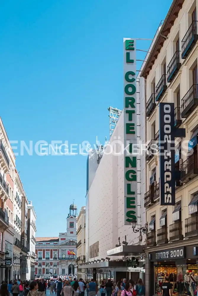 Exterior view of Flat for rent in Madrid  with Air Conditioner, Heating and Furnished