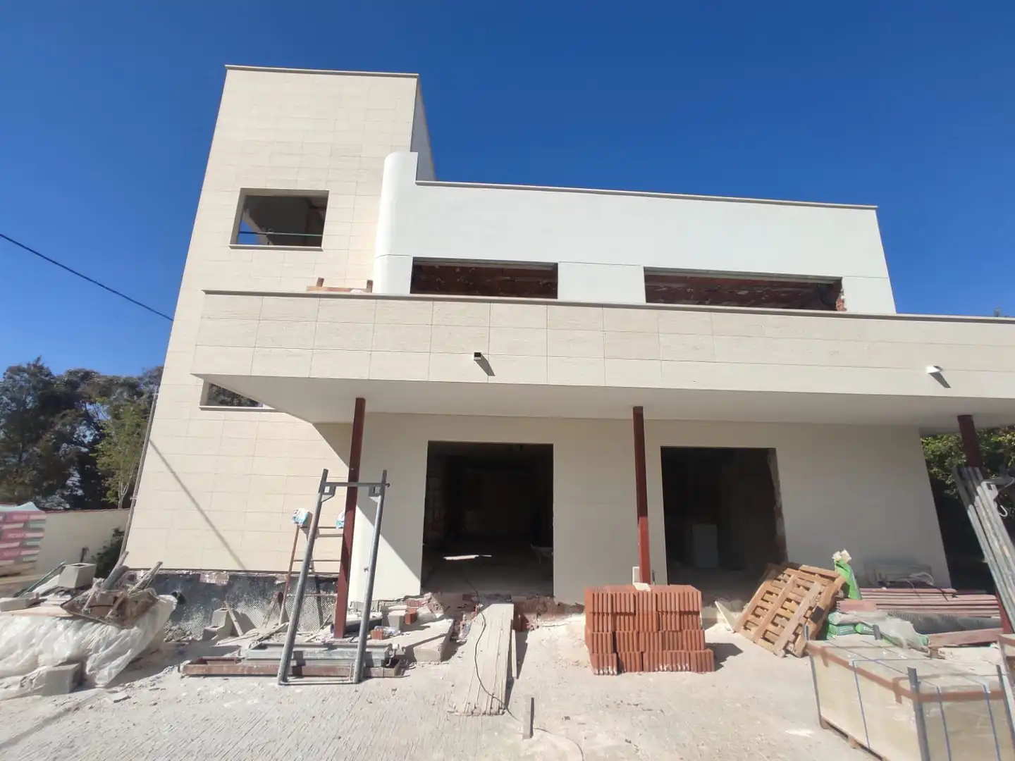 Vista exterior de Casa o chalet en venta en L'Alfàs del Pi con Aire acondicionado, Terraza y Trastero
