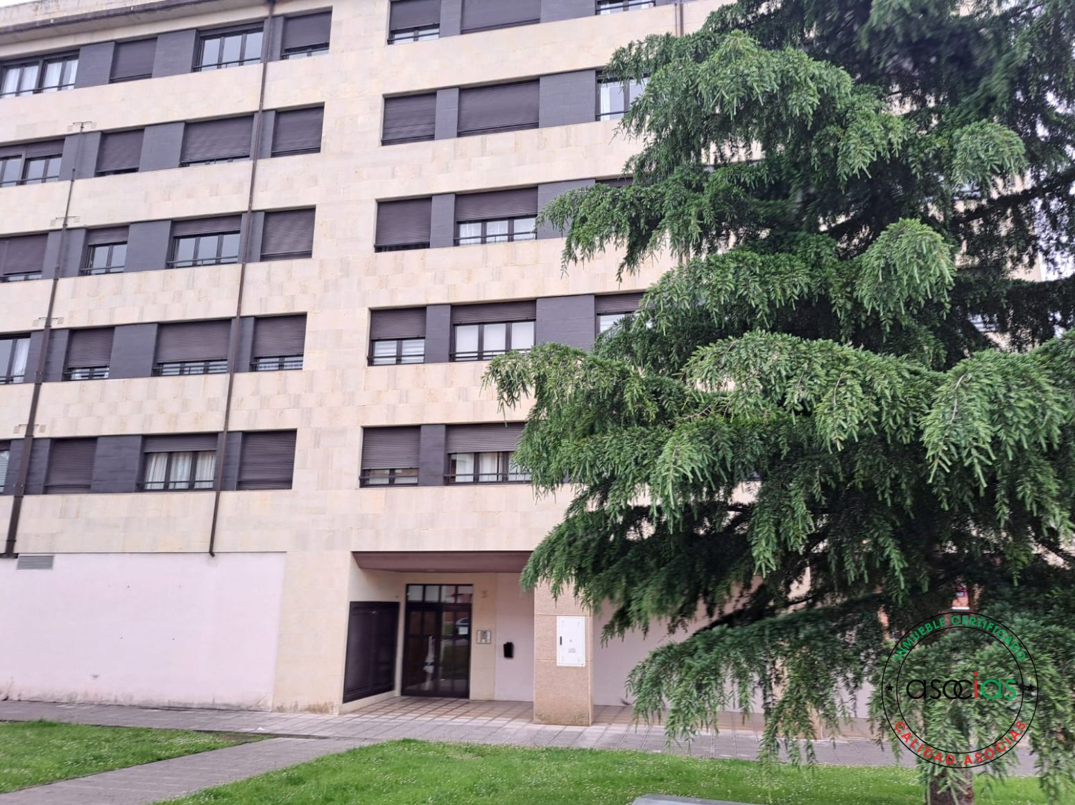 Exterior view of Flat for sale in Siero  with Heating, Private garden and Storage room