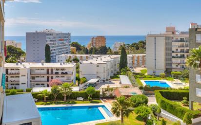 Exterior view of Apartment for sale in Benalmádena  with Swimming Pool, Furnished and Community pool