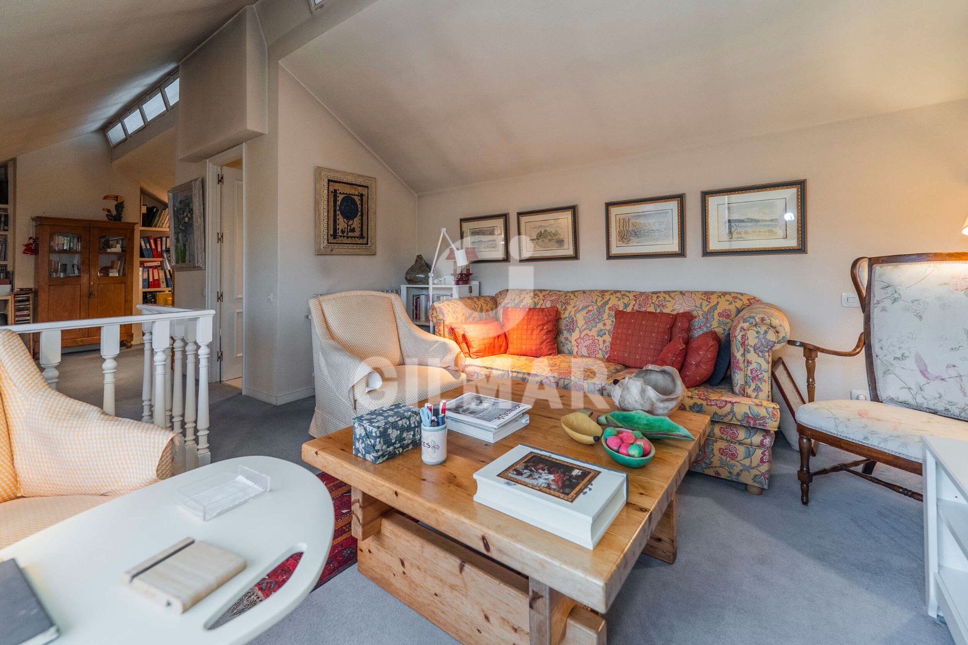 Bedroom of Single-family semi-detached for sale in La Moraleja  with Air Conditioner, Heating and Private garden