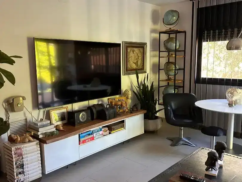 Sala d'estar de Casa o xalet en venda en Cunit amb Aire condicionat, Piscina i Balcó