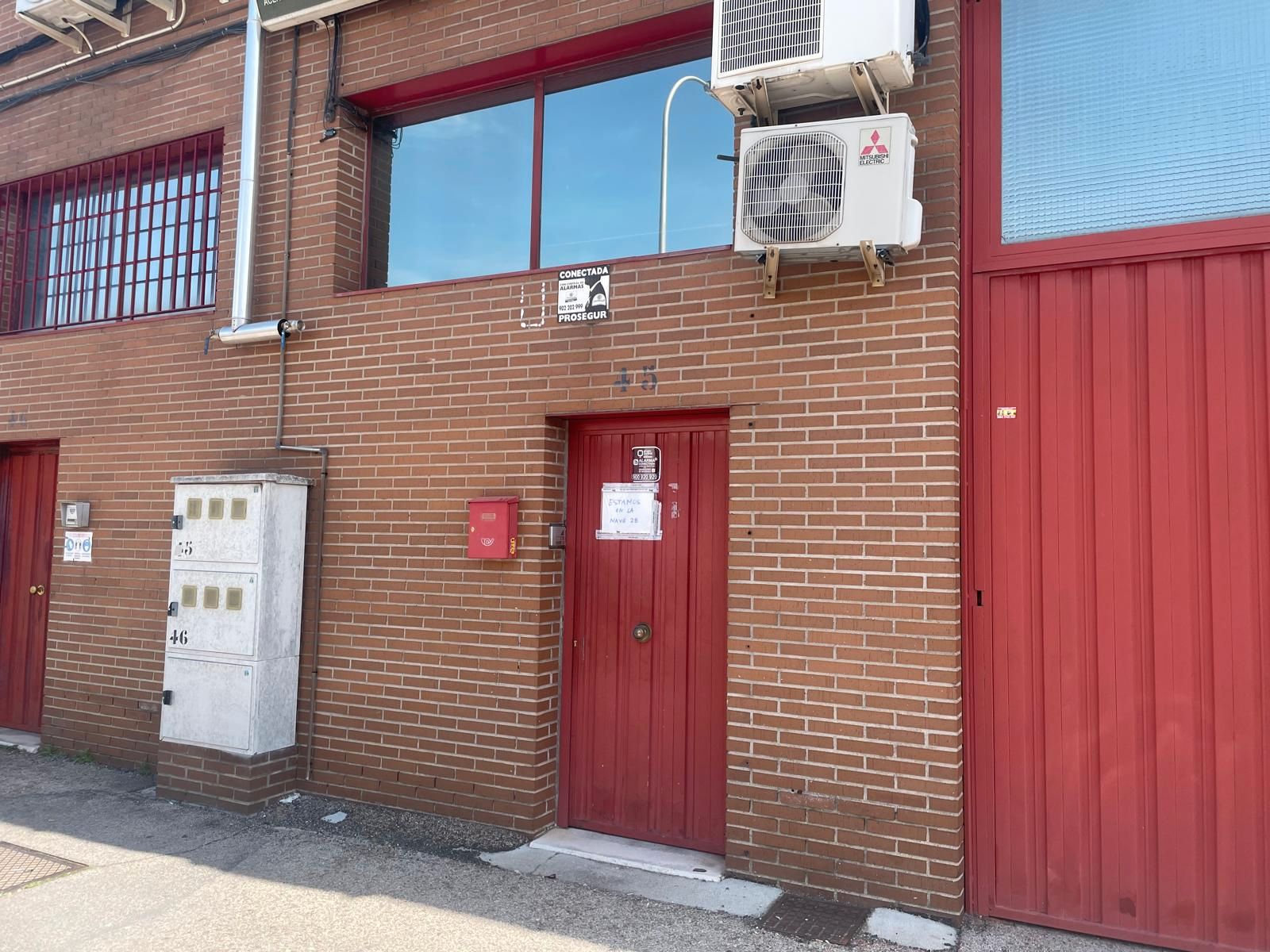 Exterior view of Industrial buildings for sale in  Madrid Capital