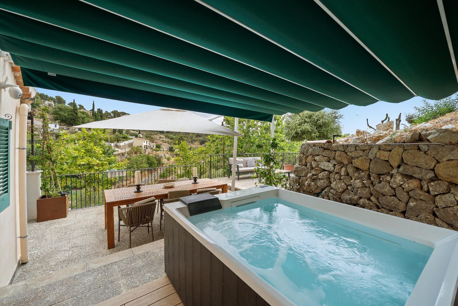 Terrassa de Casa o xalet en venda en Puigpunyent amb Calefacció, Jardí privat i Terrassa