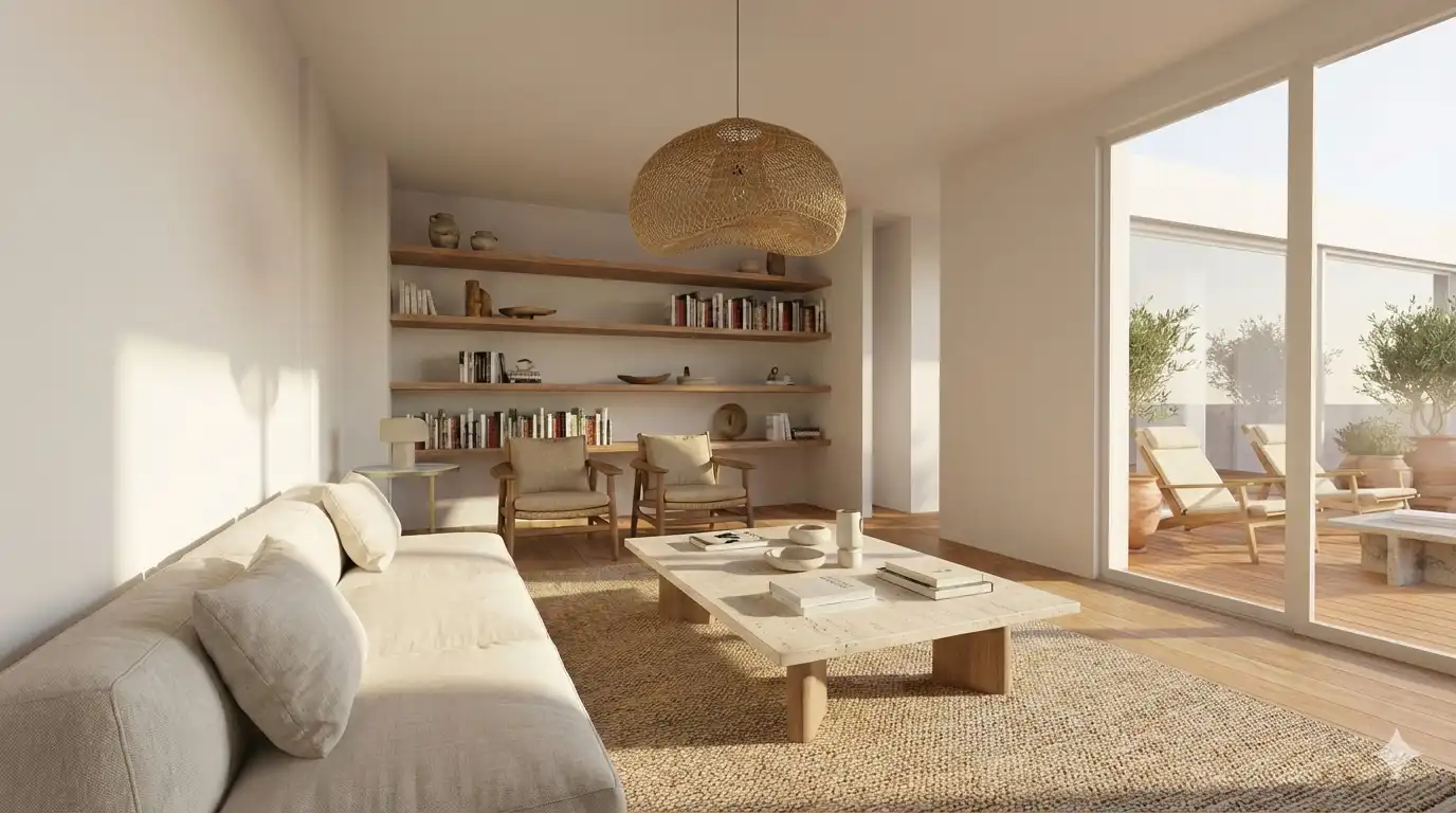 Sala de estar de Ático en venta en Valencia con Aire acondicionado, Calefacción y Parquet