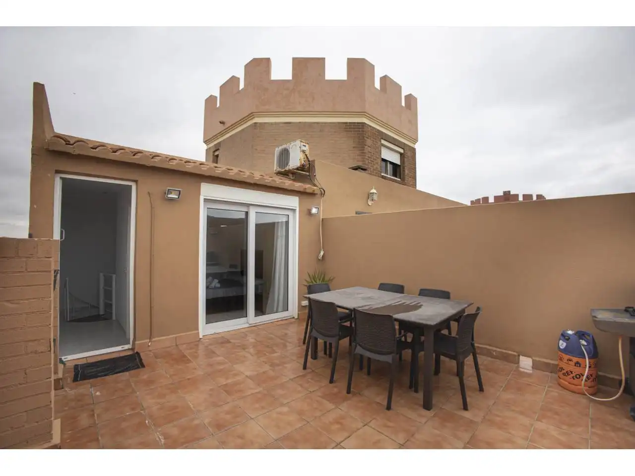 Terrassa de Dúplex en venda en Alboraya amb Aire condicionat, Terrassa i Moblat