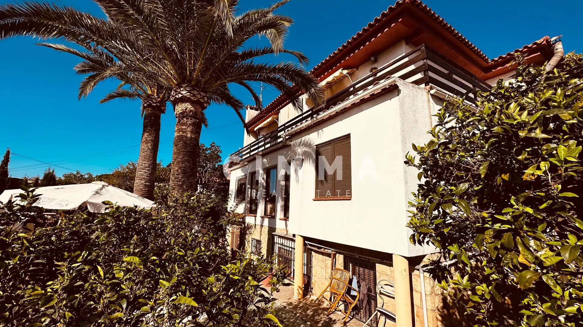 Vista exterior de Casa o chalet en venta en La Nucia con Aire acondicionado, Calefacción y Jardín privado