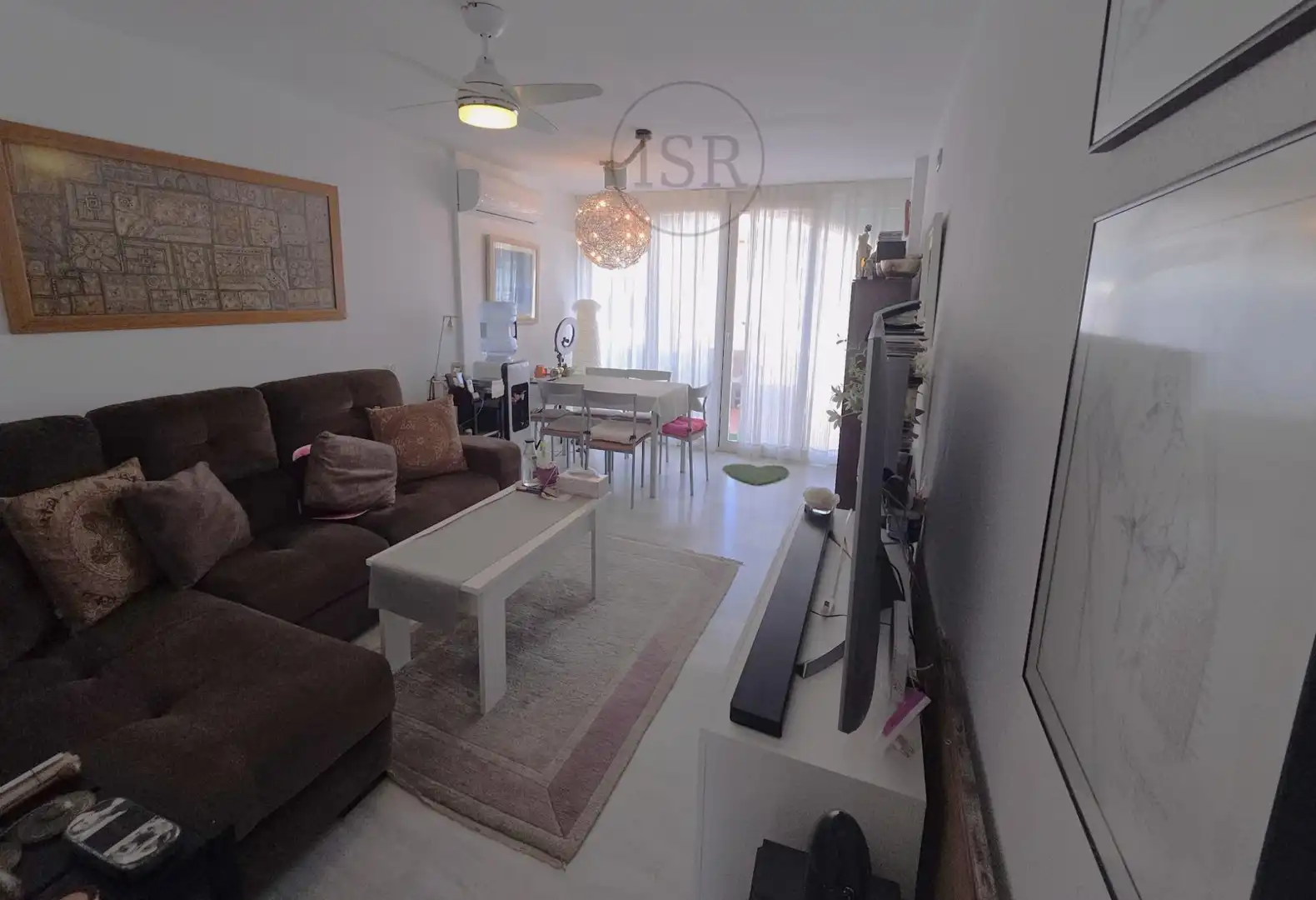 Sala d'estar de Dúplex en venda en Mojácar amb Aire condicionat, Calefacció i Jardí privat