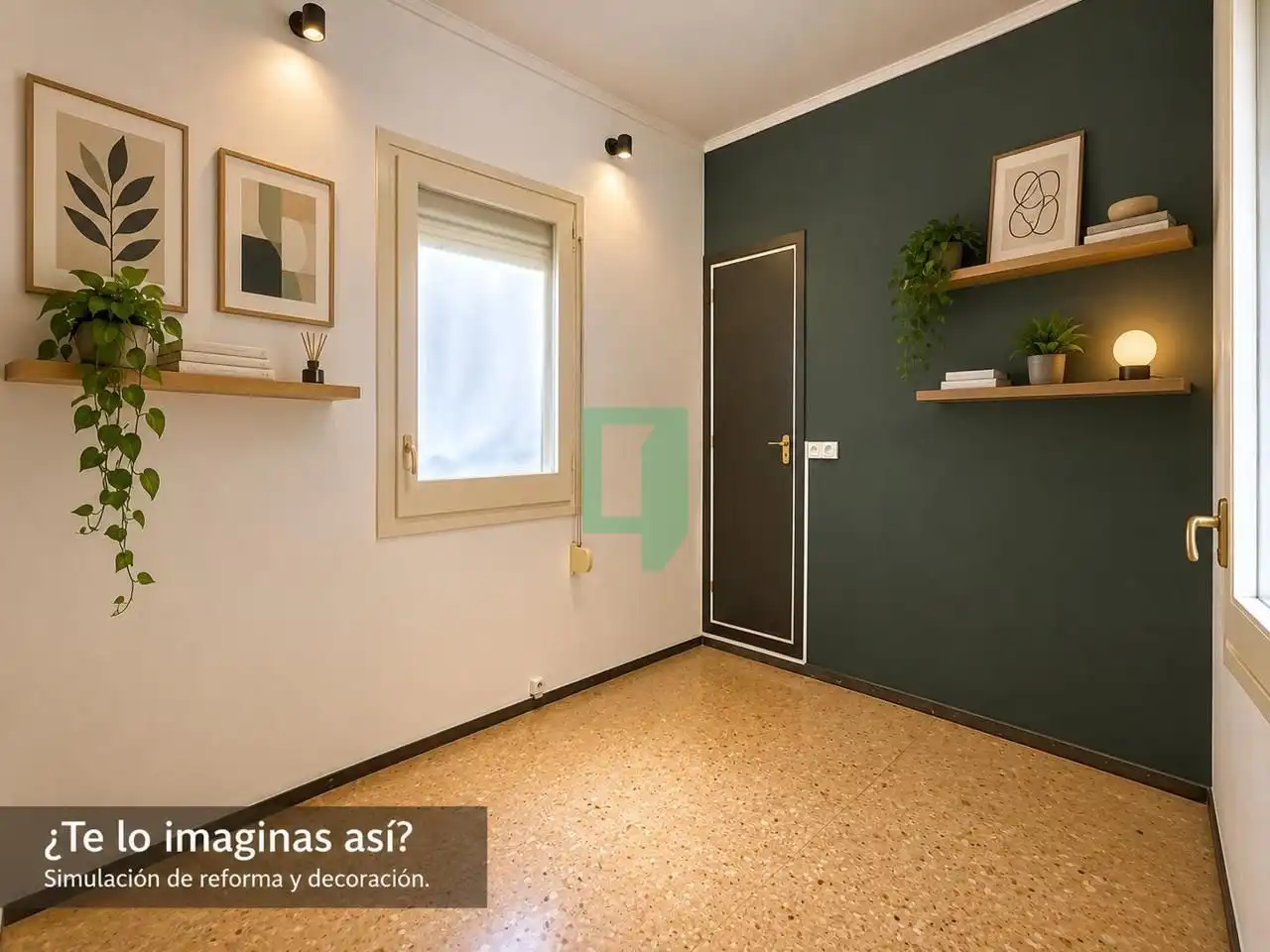 Bedroom of Flat for sale in Badalona  with Air Conditioner and Balcony