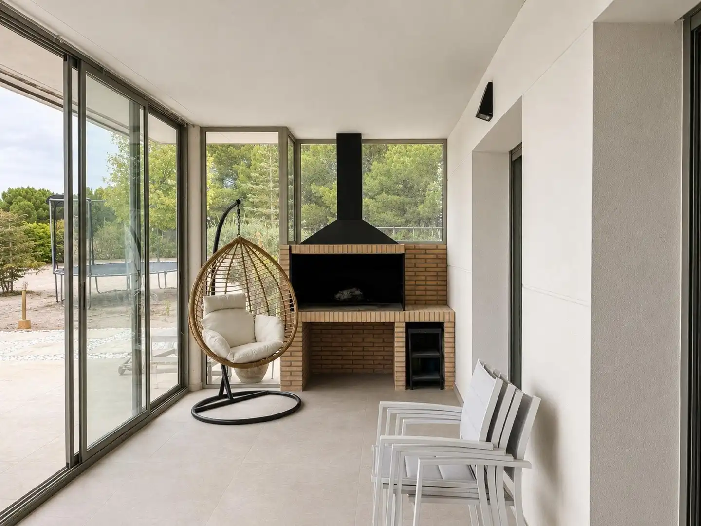 Terrassa de Casa o xalet en venda en Almansa amb Calefacció, Terrassa i Piscina