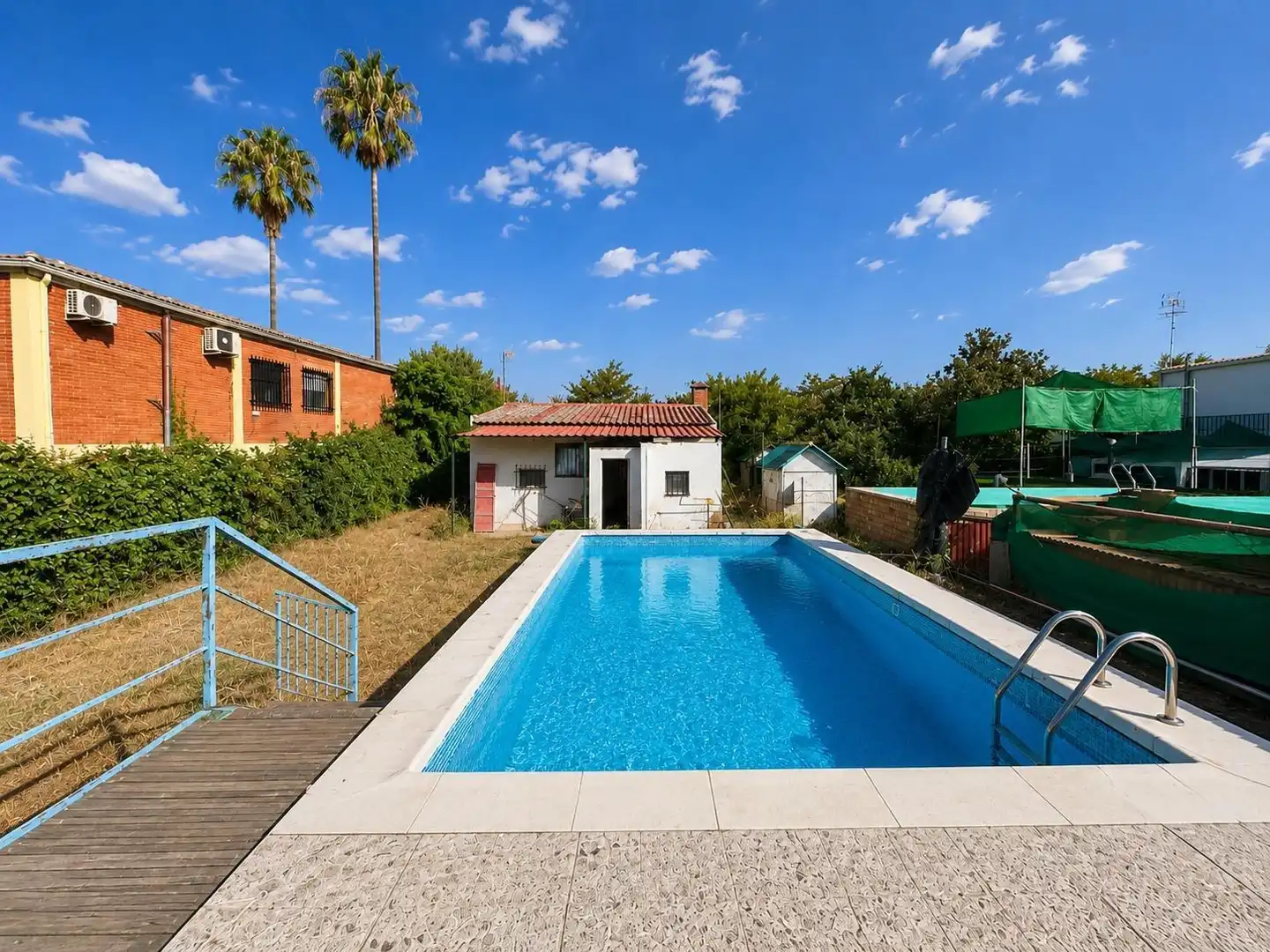 Piscina de Casa o chalet en venta en Puebla de la Calzada con Jardín privado y Piscina