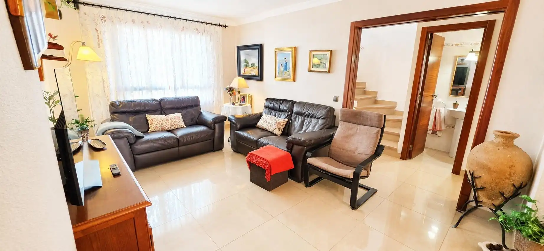 Living room of Houses for sale in  Palma de Mallorca  with Air Conditioner, Heating and Terrace