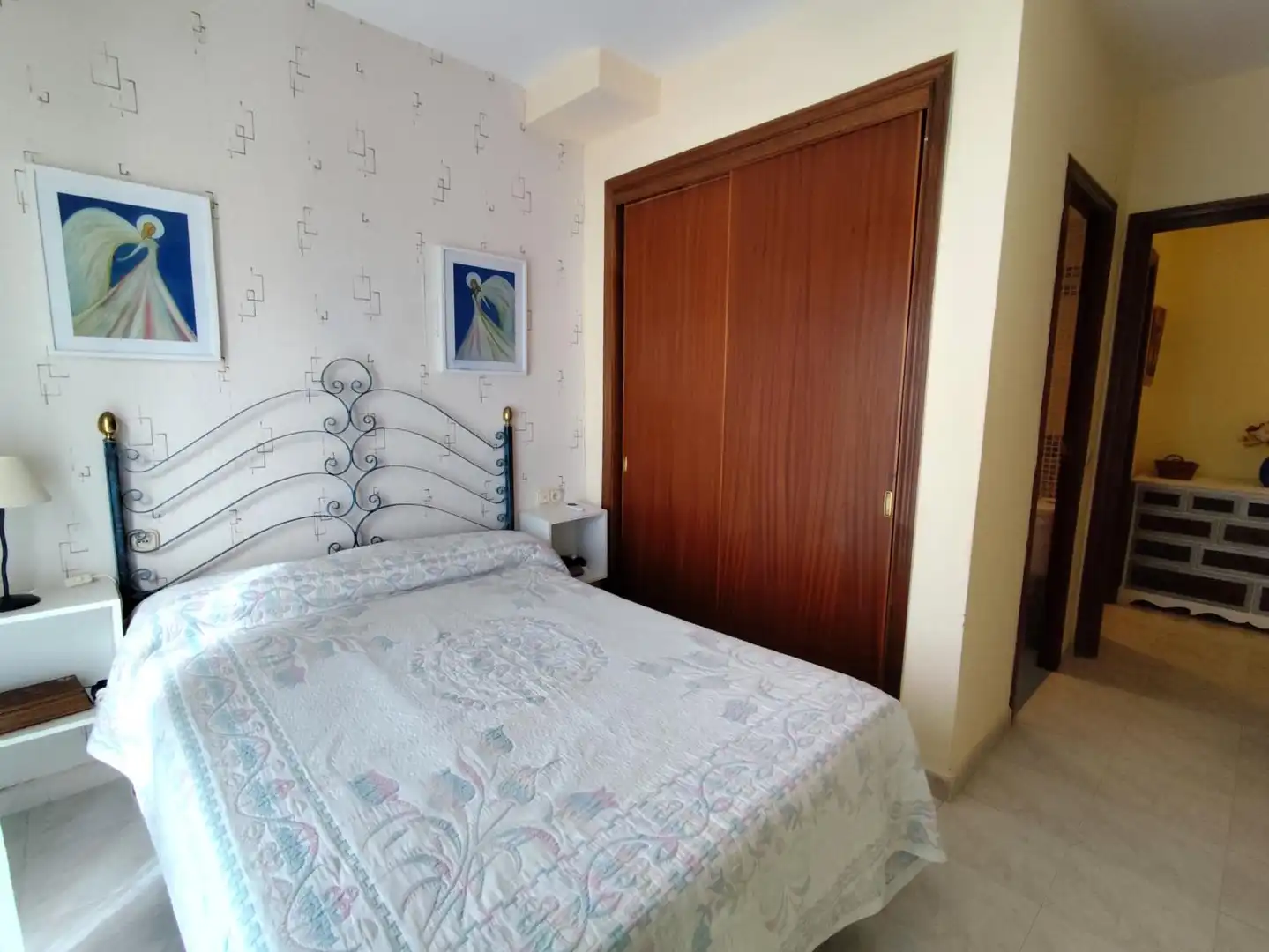 Bedroom of Flat for rent in El Portil  with Private garden, Terrace and Swimming Pool