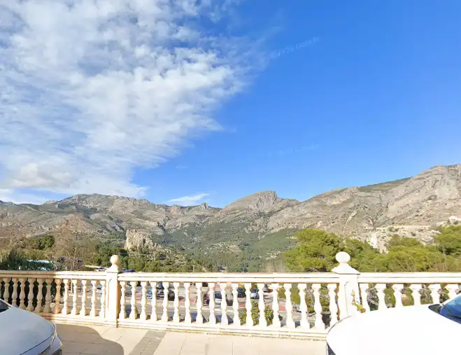 Vista exterior de Apartament en venda en El Castell de Guadalest amb Moblat